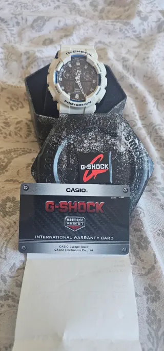 Reloj Casio G-Shock Blanco Original