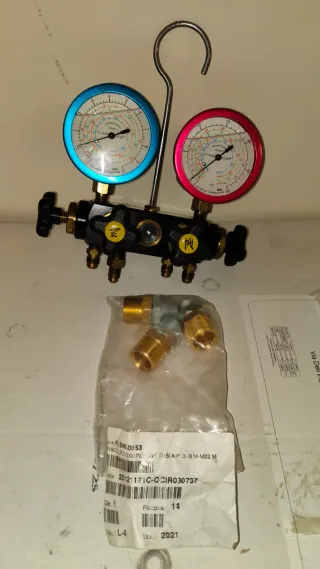 Gruppo Manometrico 4 Vie Wigam + Fruste