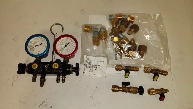 Gruppo Manometrico 4 Vie Wigam + Fruste