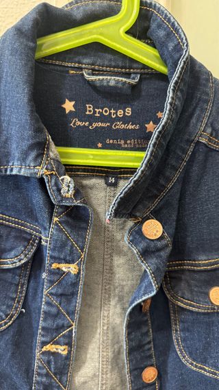 Chaqueta vaquera Brotes Talla M