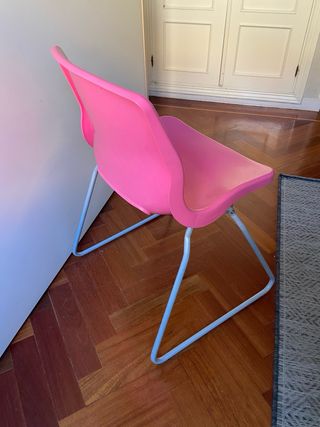 Sillas rosas Ikea (2 unidades)