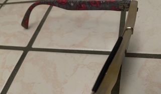 Occhiali da sole bambina beige multicolor