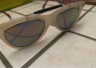 Occhiali da sole bambina beige multicolor