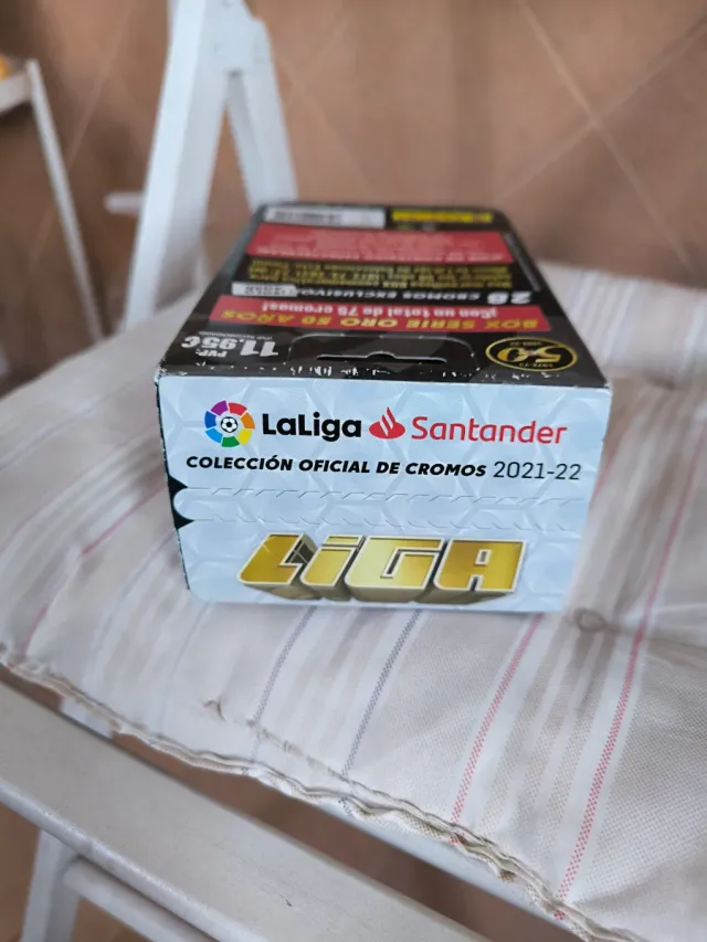 Panini Caja Serie Oro 50 Años Cromos NUNCA ABIERTA