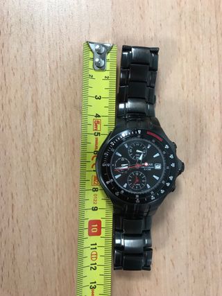 Reloj Pulsar Cronógrafo Negro 100M