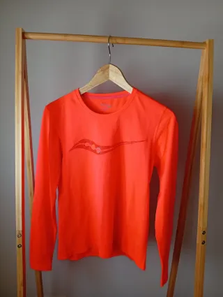 Camiseta deportiva Saucony naranja