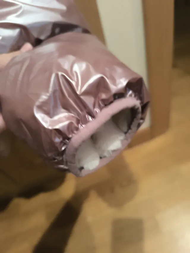 Abrigo reversible niña . Talla 13