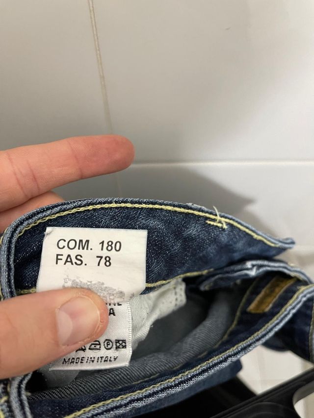 Jeans dritti Kocca donna blu