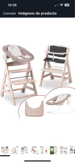 Silla evolutiva madera 0-4 años