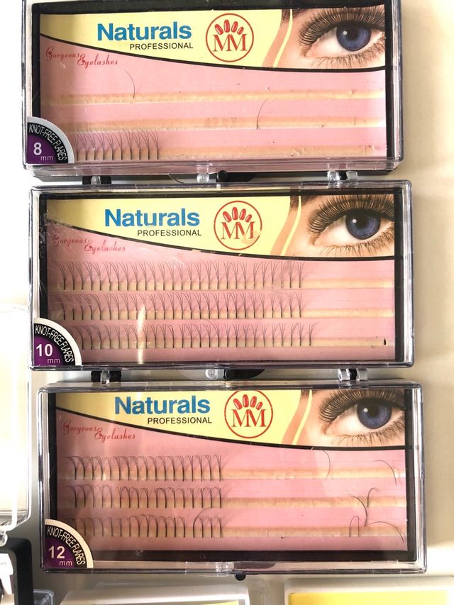 Extensiones de Pestañas Naturals Negro