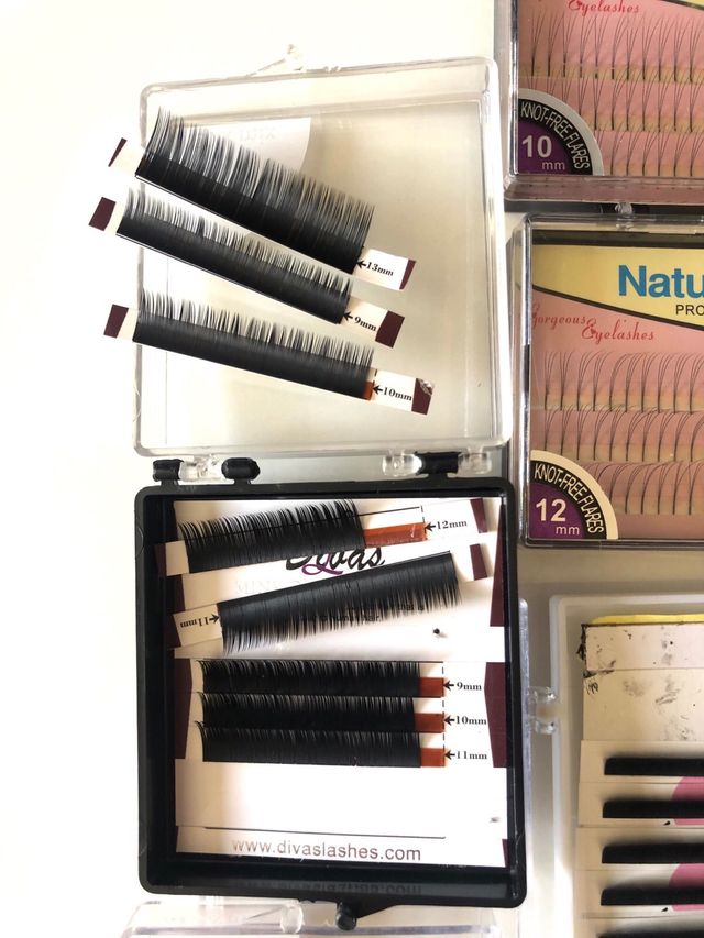 Extensiones de Pestañas Naturals Negro