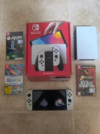 Nintendo Switch OLED + 7 giochi