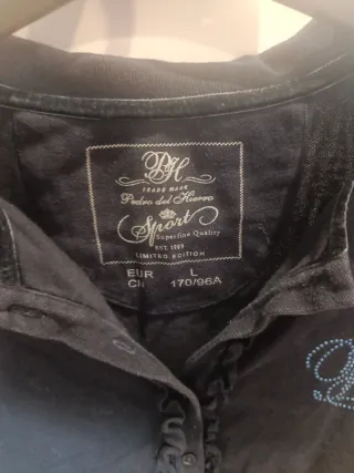 Polo Mujer azul marino Pedro del Hierro Talla L
