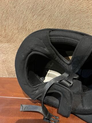 Casco de hípica negro