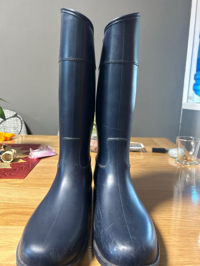 Botas de agua niña talla 34