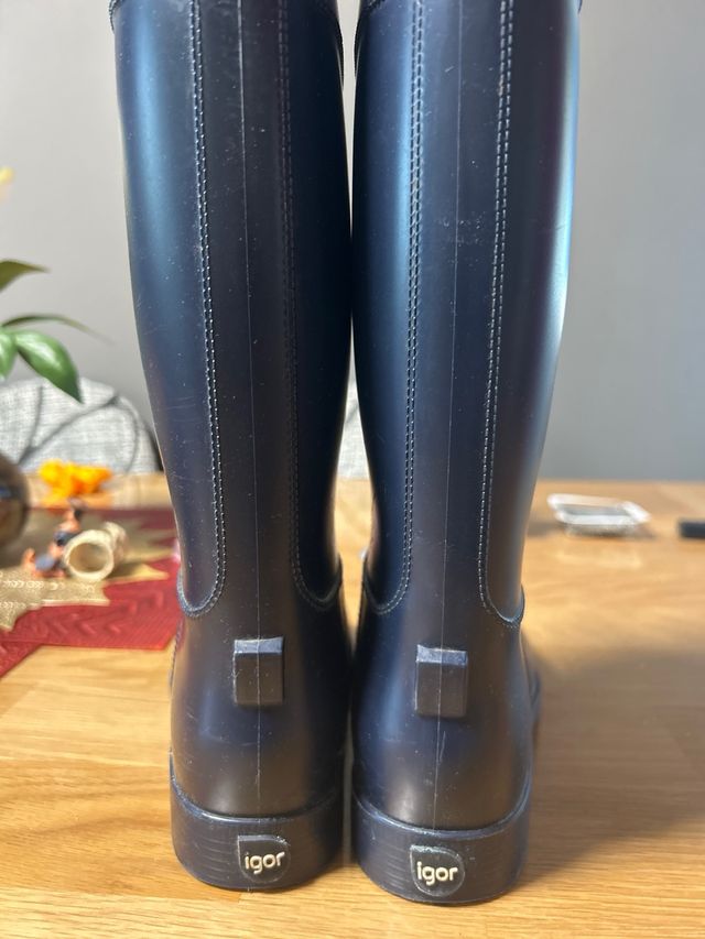 Botas de agua niña talla 34