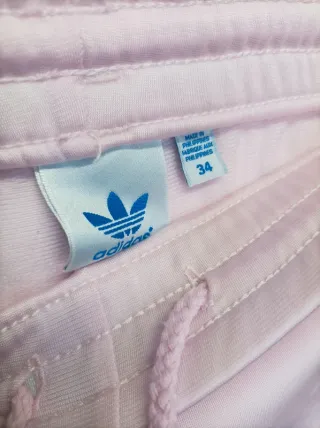 Adidas Pantalones Deportivos Rosa Talla XS