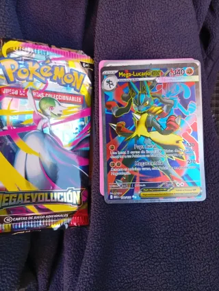 Carta Pokémon Mega Lucario EX