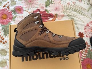 Botas Trekking Mountain Pro Hombre Marrón/Negro. 