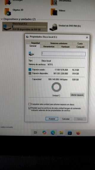 Ordenador HP Todo en Uno HP20