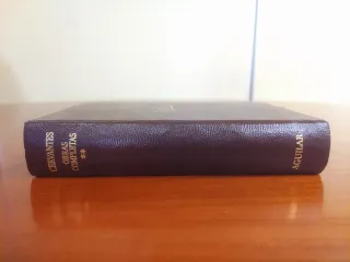 Cervantes, Obras Completas II. Aguilar, 1975.