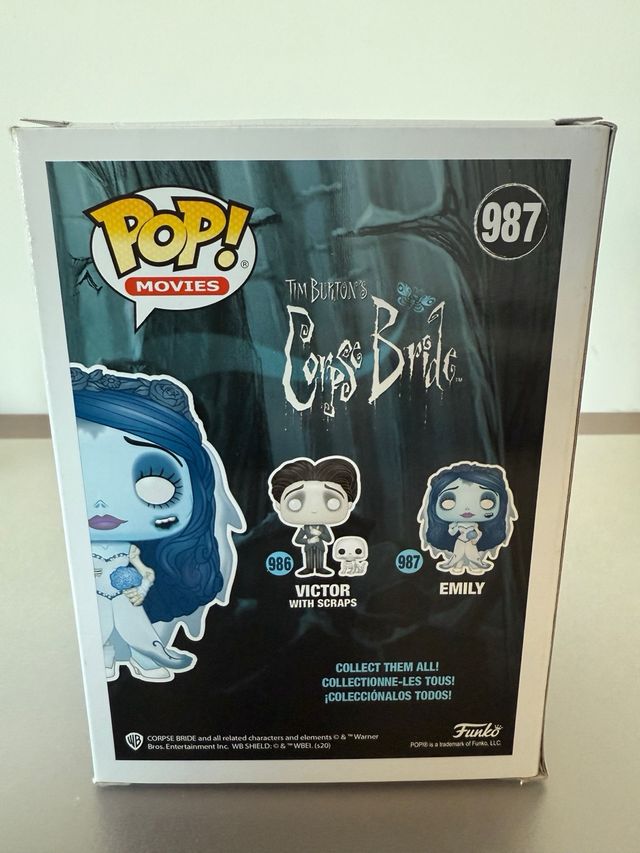 Funko Pop Emily La Novia Cadáver 987