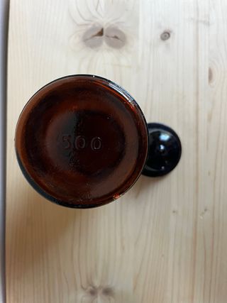 Boccetta antica farmacia 500ml ambra