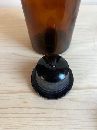 Boccetta antica farmacia 500ml ambra