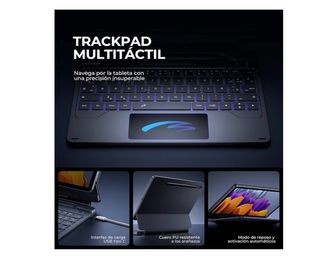 Funda DEXNOR para Samsung Galaxy con Teclado 