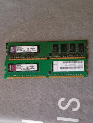 2x Kingston DDR2 2GB RAM Módulos