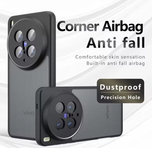 Funda Vivo X200 Ultra Anticaídas Negra