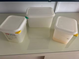 ORDEN
Set 3 Recipientes Plástico Tapa
Marca Araven