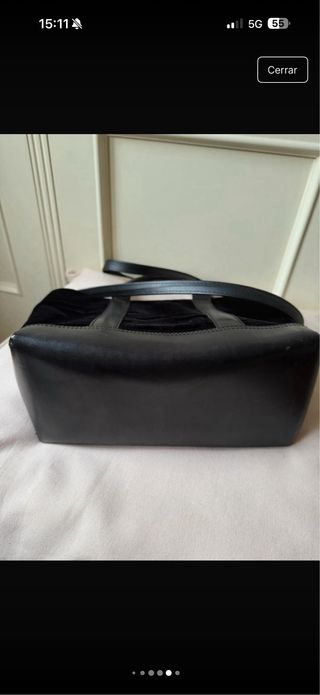 Bolso Tote Ralph Lauren Vintage Negro