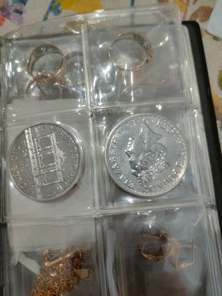 14 Monedas de Plata