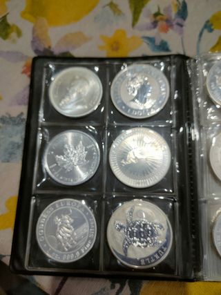 14 Monedas de Plata