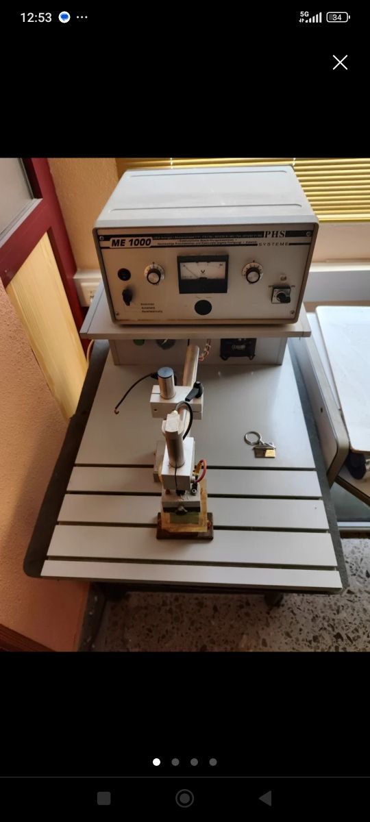 Máquina de grabado por electrolisis