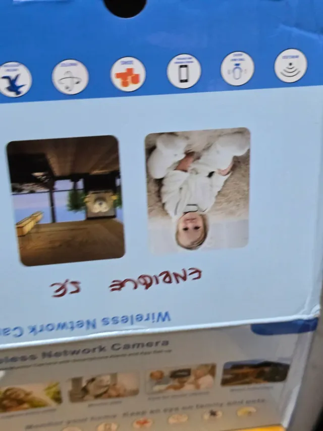 Cámara Vigilancia Inalámbrica 360