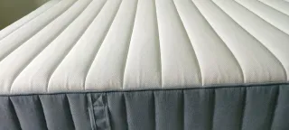 Base tapizada 105x190 + Colchón Ikea