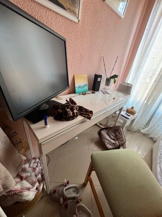 Escritorio IKEA BESTÄ BURS Blanco
