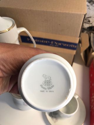 Juego de cafe porcelana Kaiser 