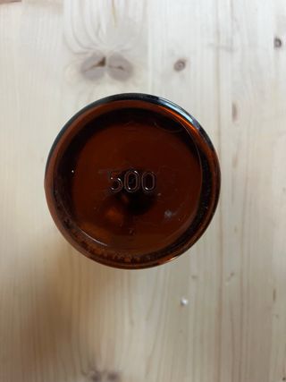 Boccetta antica farmacia 500ml ambrata