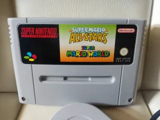 Cartucho Super Nintendo: Super Mario All-Stars + W