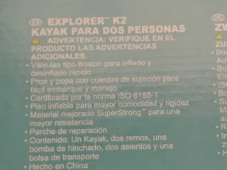 Kayak hinchable Intex Explorer K2
