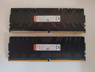 2x HyperX Predator DDR4 RAM 16GB