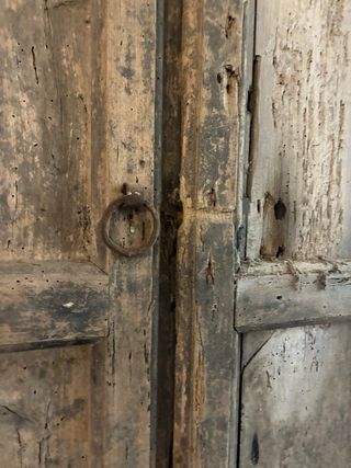 Puerta antigua de madera