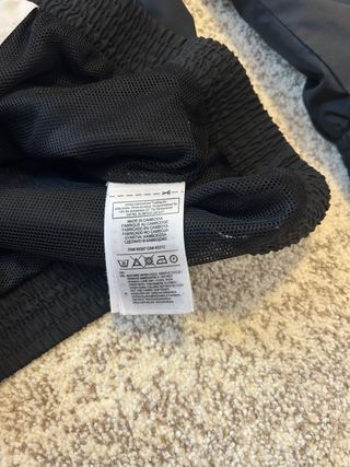 Giacca sportiva Adidas bicolore nero/bianco