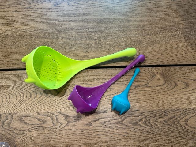 Set The Nessie Family Cucharón, Colador, Infusor