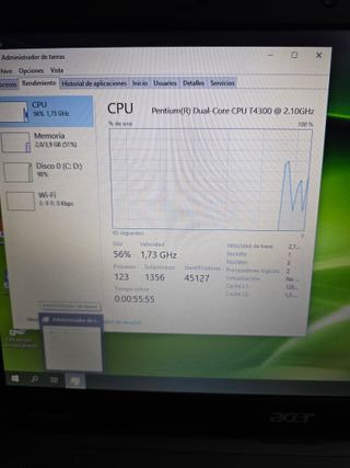 Portátil Acer Extensa 5635Z Negro