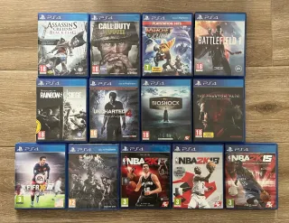 Pack Juegos PS4: FIFA 16, NBA 2K15, 2K16, 2K19