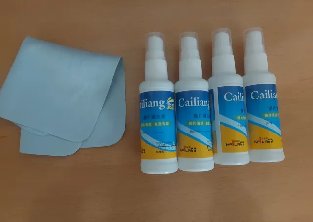 4 Limpiadores de Lentes Cailiang + Paño